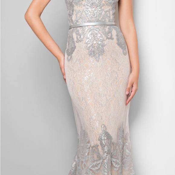 TERANI COUTURE MOTHER OF THE BRIDE 1713M3505 - Picture 3 of 13